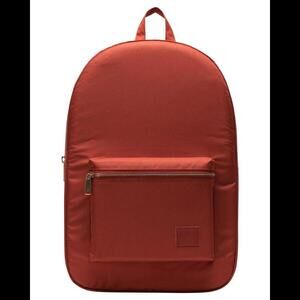 Herschel Settlement 23L Backpack Picante Orange Zipper Bag with Laptop‎ Pocket